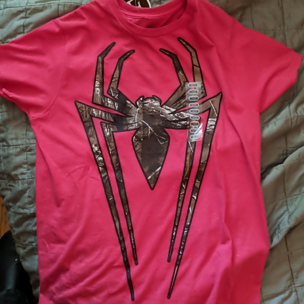 Realtree Spiderman shirt